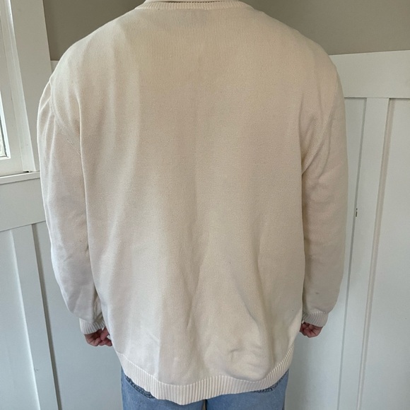 Vintage Sweater  Polo Ralph Lauren 90s Cotton Sweater Flag - Picture 12 of 12